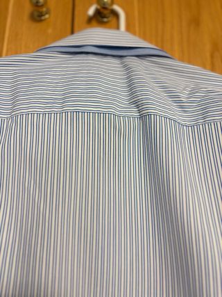 Camisa de hombre CORSARE azul y blanca Talla M