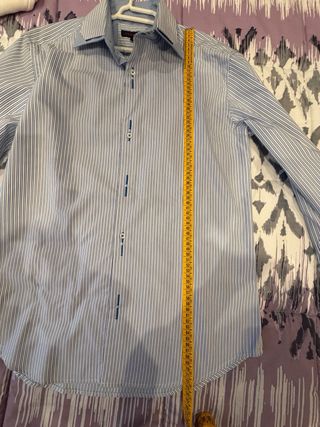Camisa de hombre CORSARE azul y blanca Talla M