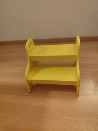Escalera Ikea Niños Amarilla