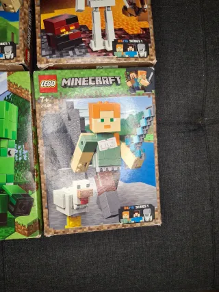 Lego Minecraft Set 4 Pezzi completo