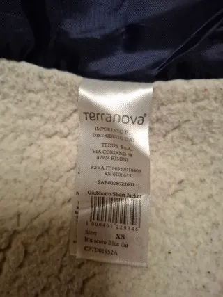 Giacca invernale bambina blu Terranova