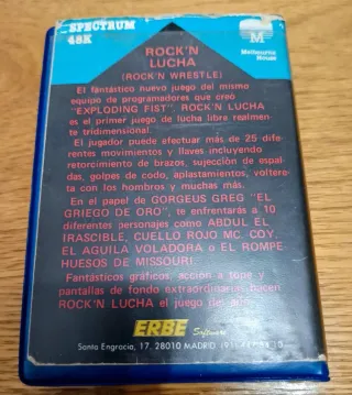 Rock'n Lucha Spectrum 48k Erbe Software