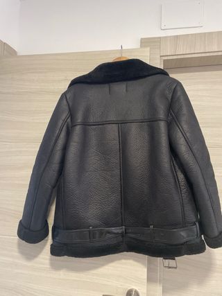 Cazadora Piel Sintética Calentita