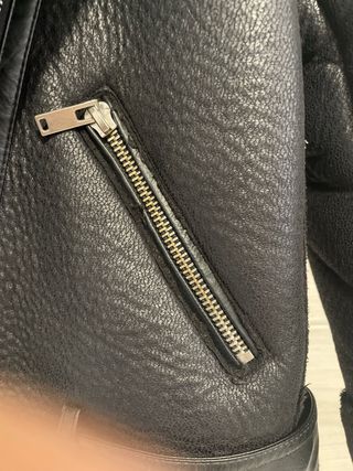 Cazadora Piel Sintética Calentita