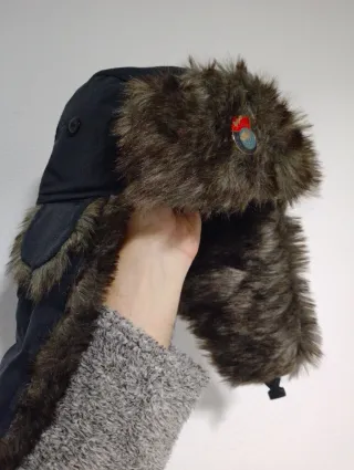 Gorro Ruso CCCP Orejeras Logo Espacial