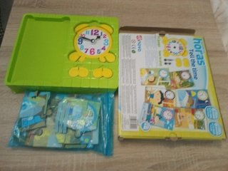 Puzzle Aprende las Horas Dinova