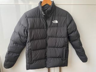 Cazadora The North Face reversible negra.Niño