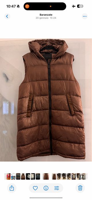 Salopette piumino Salinette con cappuccio