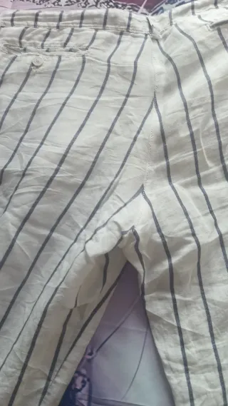 Pantalón de verano Armani hombre rayas