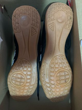 Zapatillas Fútbol Sala Adidas Negras Blancas
