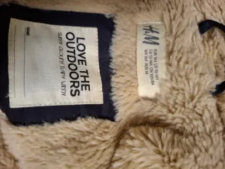 Giacca invernale bambina con cappuccio H&M