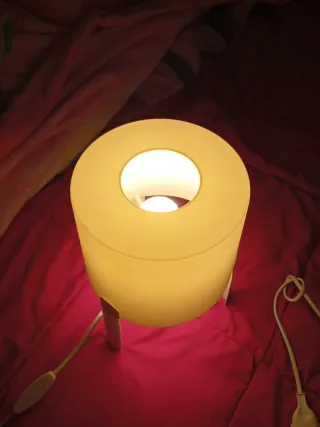 2 Lamparitas de Noche Blancas 20 E las dos