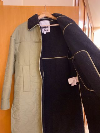 Abrigo Bimba y Lola verde