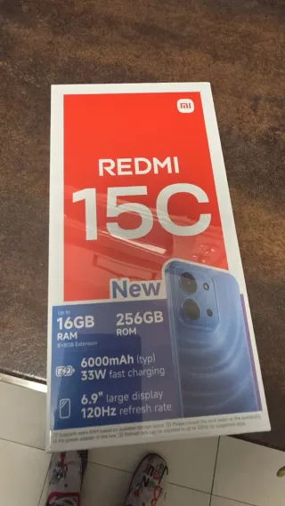 Xiaomi Redmi 15C 256GB Azul