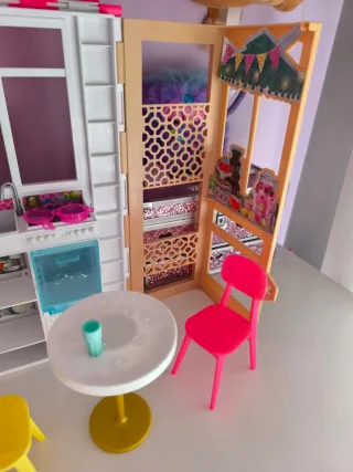 Casita Barbie Cocina Barbacoa