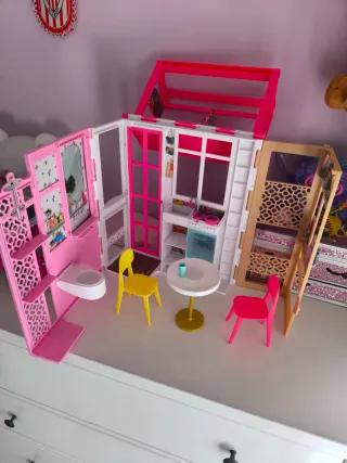 Casita Barbie Cocina Barbacoa