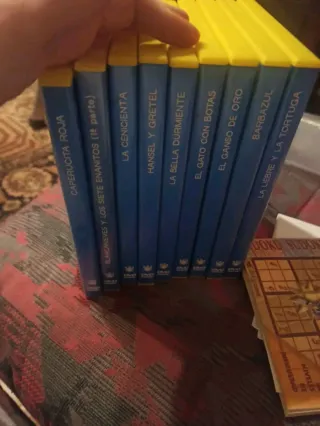 Colección DVDs Cuentos Infantiles Clásicos