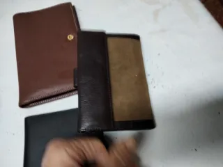 Billeteras de cuero varias