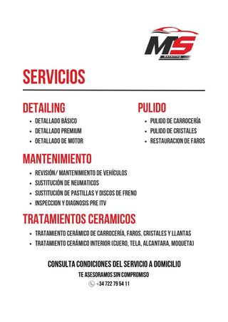 LIMPIEZA/ PULIDO PROFESIONAL DE COCHES A DOMICILIO