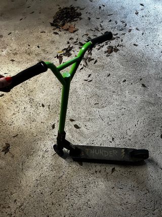 Patinete freestyle verde