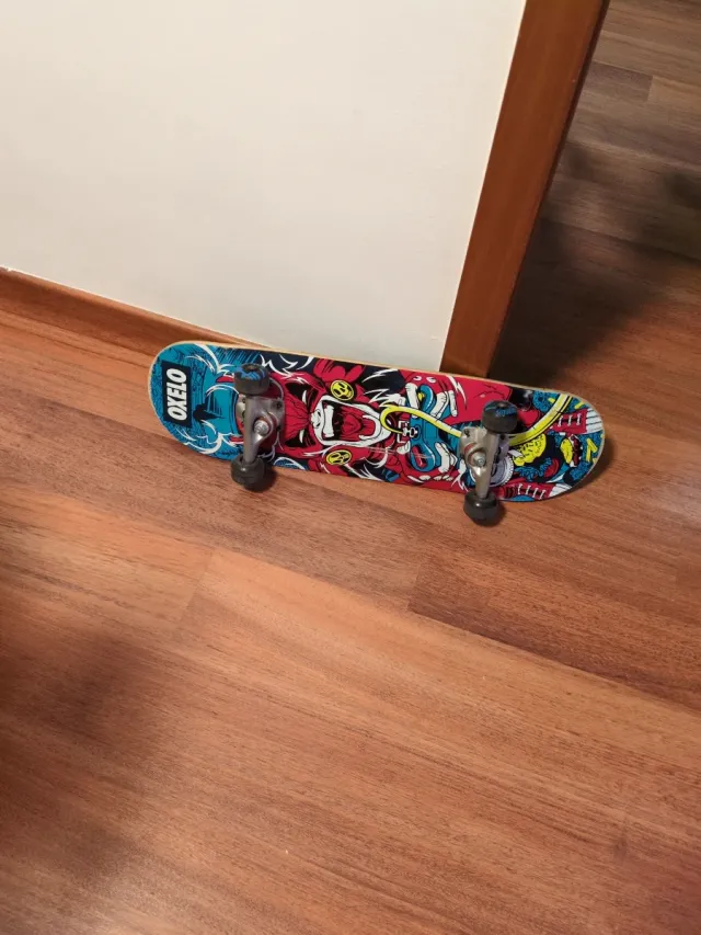 Monopatín Decathlon Negro Oxelo