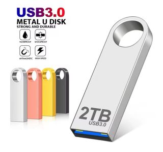 Memoria USB 2TB Plata
