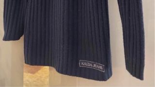 Maglia dolcevita Krizia Jeans donna blu