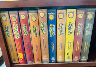 Colección Películas Pokémon VHS