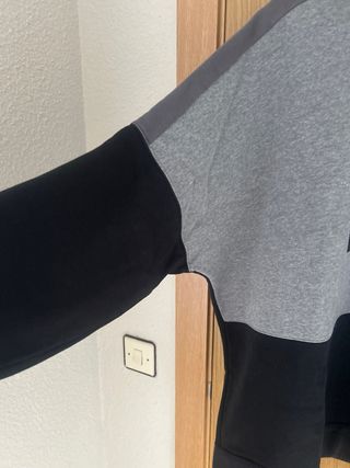 Sudadera Nike Air Gris y Negra