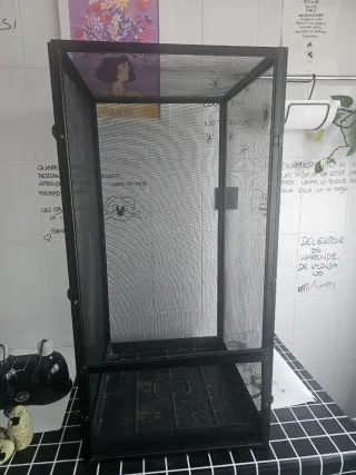 Terrario para camaleón