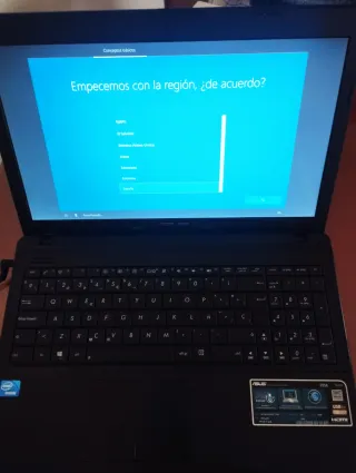 Portátil ASUS Negro