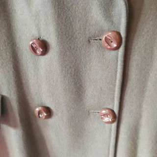 Abrigo de paño largo