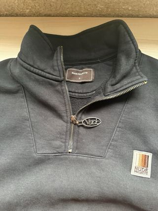 Sudadera Nude Project Media Cremallera