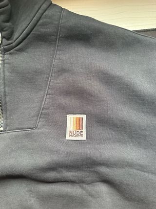 Sudadera Nude Project Media Cremallera