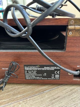 Tocadiscos Sunstech PXR3W nv2