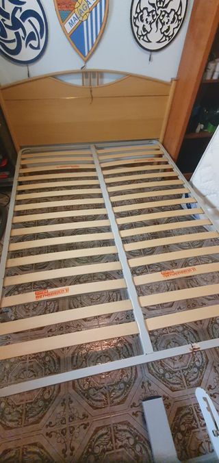 Cama 180x135 con somier y colchón