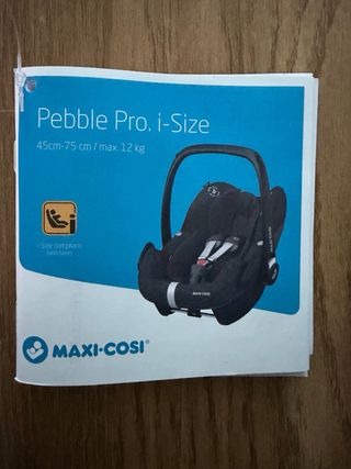 Maxi-Cosi Pebble Pro i-Size Silla Coche