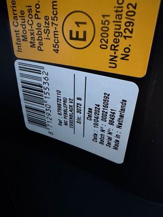 Maxi-Cosi Pebble Pro i-Size Silla Coche