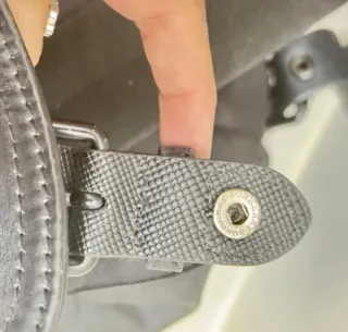 Mochila Burberry Piel Negra Leatherproof Original