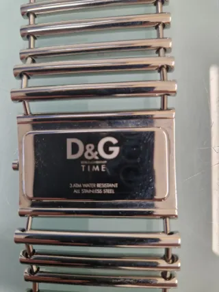 Reloj Dolce & Gabbana Mujer Plata 19 cm muñeca