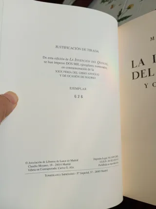 La invención del "Quijote" y otros ensayos