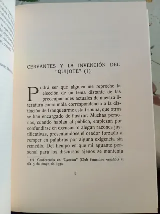 La invención del "Quijote" y otros ensayos
