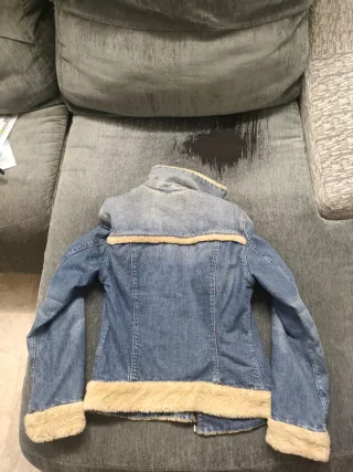 Cazadora vaquera Levi's mujer borrego