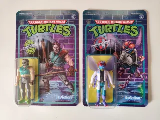 Blíster Tortugas Ninja ReAction figures 2020