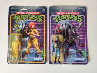 Blíster Tortugas Ninja ReAction figures 2020