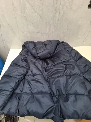 Chaqueta niño azul y marrón talla M