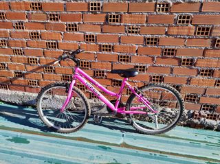 Bicicleta rosa Top Gun