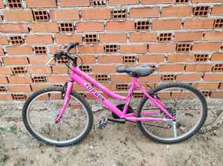 Bicicleta rosa Top Gun