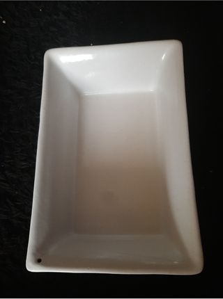 Dos moldes de cerámica