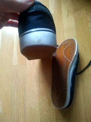 Zapatillas Nike Stefan Janoski T.44 Ante Negras